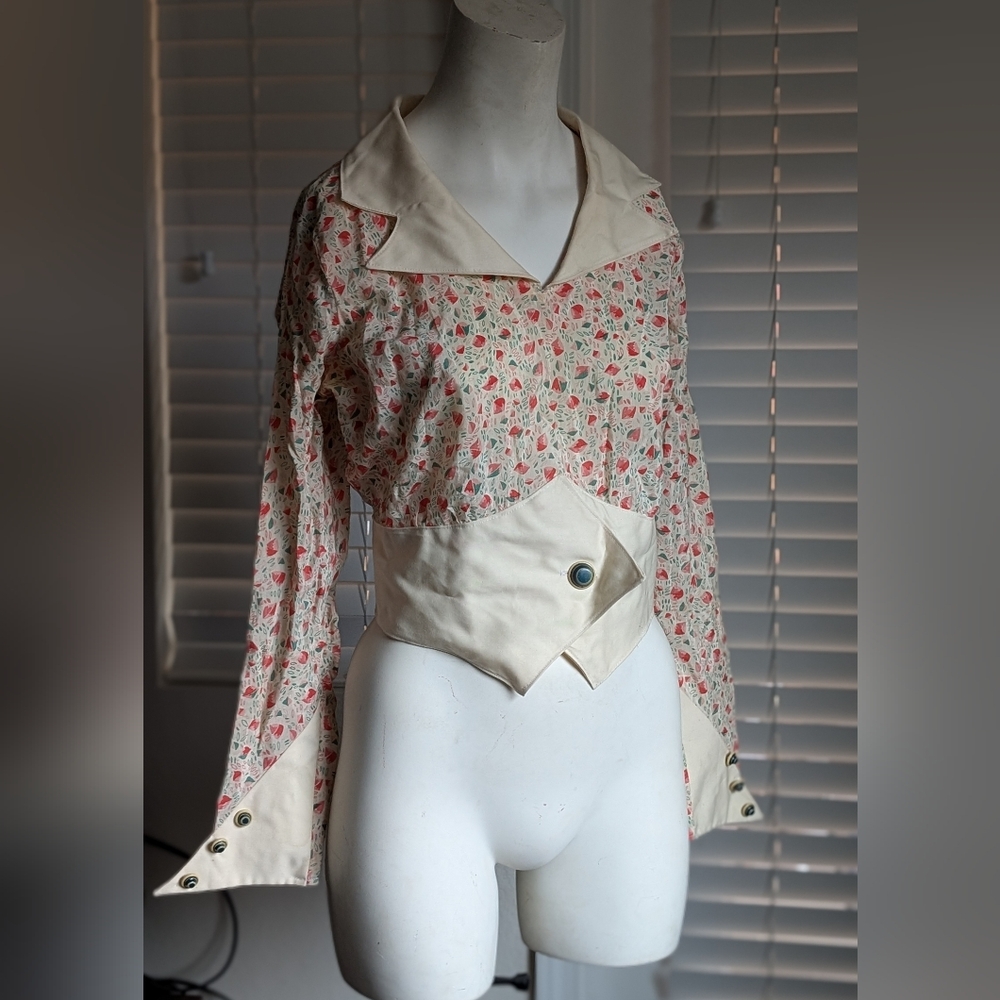 1930s Art Deco Blouse